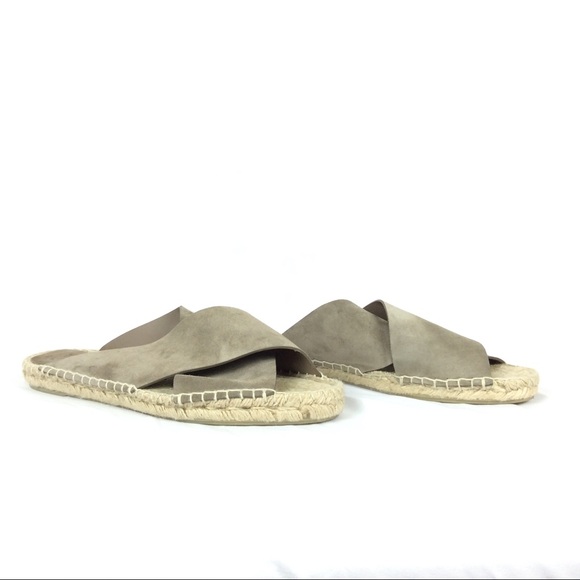 Vince Shoes - Vince. Castel espadrilles sandal pumice suade 11M